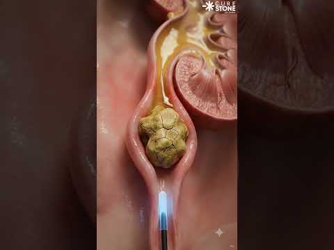 Treatment of upper ureteric kidney stones #urology