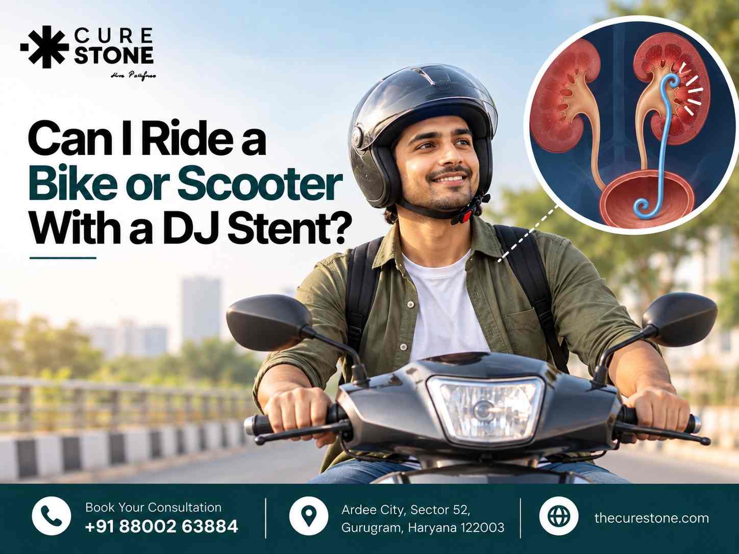 Can I Ride a Bike or Scooter With a DJ Stent?