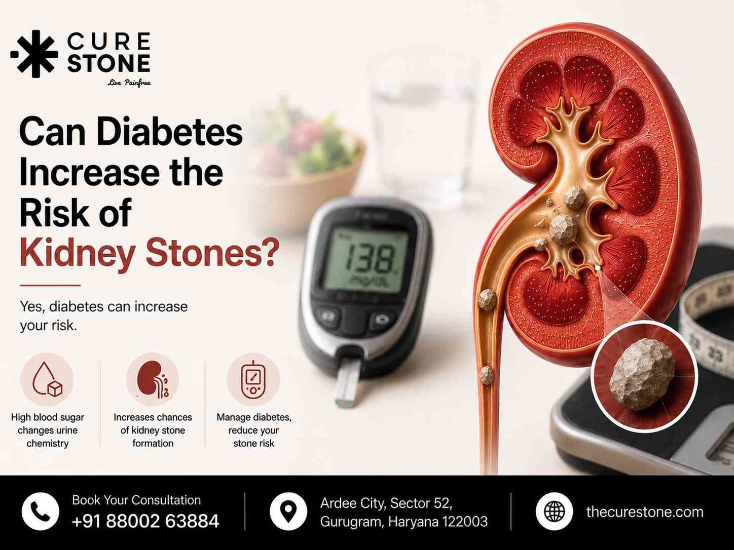 Can Diabetes Increase the Risk of Kidney Stones?