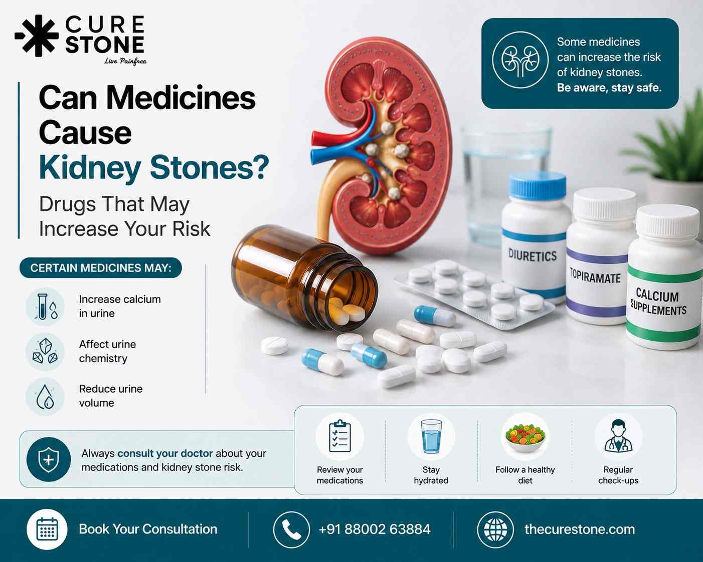 Can Medicines Cause Kidney Stones? Drugs That May Increase Your Risk